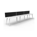 Eternal 3 Person 1 Workstation With Screen 5400 X 780 X 730Mm White