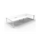 Infinite 4 Person 2 Workstation No Screen 2400 X 1530 X 730Mm White