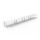Express 4 Person 1 Workstation No Screen 6000 X 750 X 730Mm White
