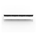 Eternal 8 Person 2 Workstation W Screen 6000 X 1530 X 1200Mm White
