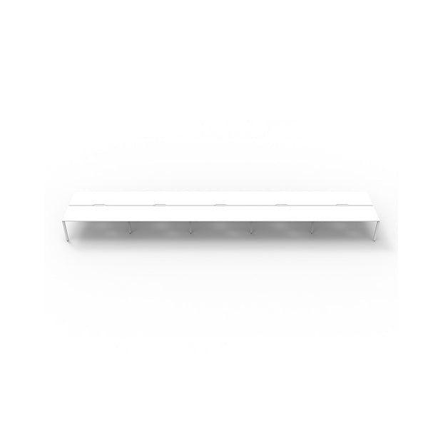 Express 10 Person 2 Workstation No Screen 7500 X 1530 X 730Mm White