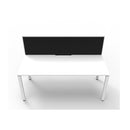 Express 1 Person 1 Workstation With Screen 1500 X 780 X 730Mm White
