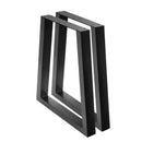 2X Coffee Dining Table Legs Steel Industrial Vintage Metal Trapezoid