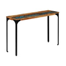 Console Table 120X35X76 Cm Solid Reclaimed Wood