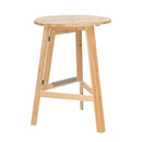 Foldable Bar Table 78 Cm Fir Wood