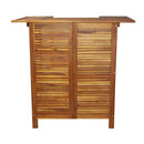 Bar Table Solid Acacia Wood 110X50X105 Cm