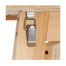Foldable Bar Table 78 Cm Fir Wood