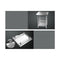 430 Stainless Steel Kitchen Work Bench Food Prep Table With Wheels