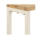 Console Table 120X35X76 Cm Solid Mango Wood And Steel