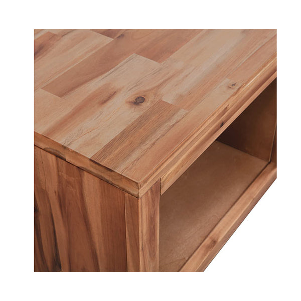 Coffee Table Solid Acacia Wood 90X50X37 Cm