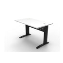 Range Open Workstation 1200Mm W X 700Mm D X 730Mm H White Black