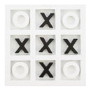 Wooden Noughts And Cross Table Game 20X20Cm