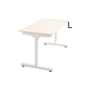 Victory Manual Adjust Open Station 1800 X 700 X 715Mm To 1015Mm White