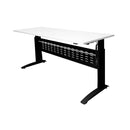 Express Sit To Stand Adjustable Open Station 1200 X 700Mm White Black
