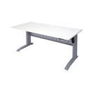 Express Sit To Stand Adjustable Open Station 1200 X 700Mm White Silver