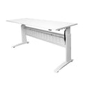 Express Sit To Stand Adjustable Open Station 1200 X 700Mm White