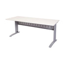 Range Open Workstation 1800Mm W X 700Mm D X 730Mm H White Silver