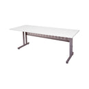 Sw Open Workstation 1800Mm W X 700Mm D X 730Mm H White Silver