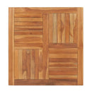 Table Top Solid Teak Wood Square 90X90 Cm