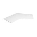 Workstation 120 Degrees Table Top Natural White 2078X1206X25Mm