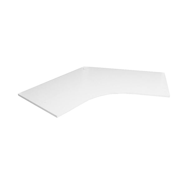 Workstation 120 Degrees Table Top Natural White 2078X1206X25Mm