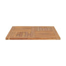 Table Top Solid Teak Wood Square 90X90 Cm