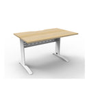 Range Open Workstation 1200Mm W X 750Mm D X 730Mm H Oak White