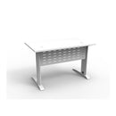 Range Open Workstation 1200Mm W X 700Mm D X 730Mm H White White