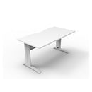 Range Open Workstation 1800Mm W X 750Mm D X 730Mm H White White