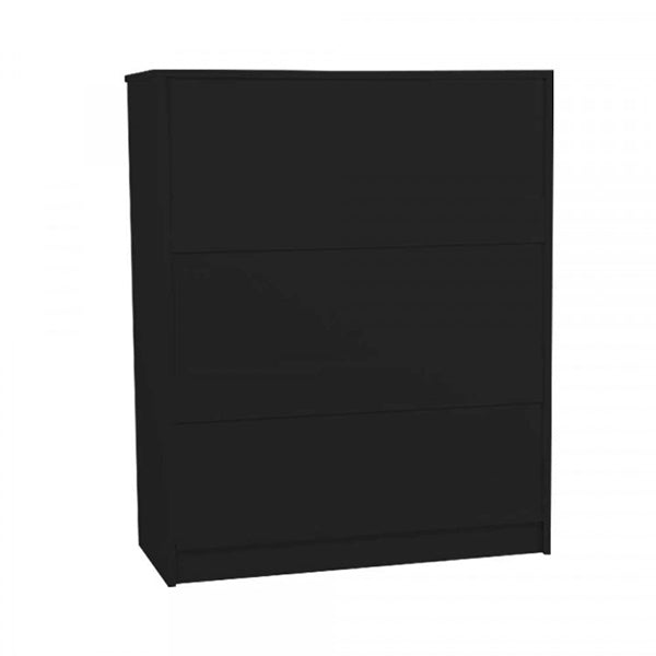 Tallboy Dresser 6 Chest Of Drawers Cabinet Black