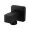 Turn Washing Machine Stop Tap Wall Mounted Solid Brass Black