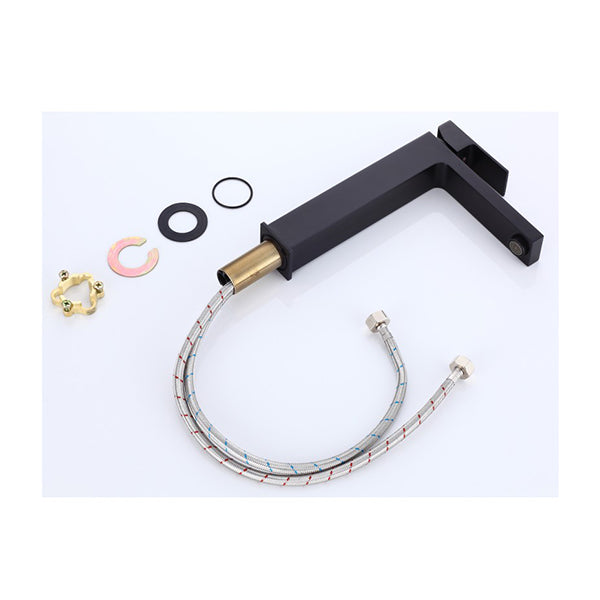 Tall Basin Tap Square Vanity Sink Tap Bathroom Sink Faucets