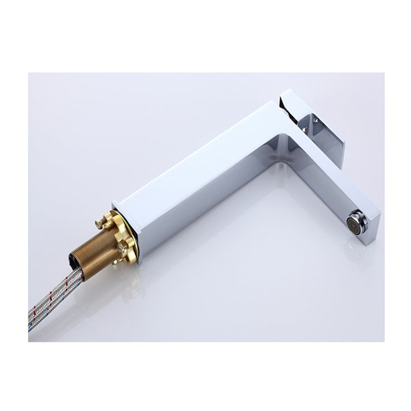 Tall Basin Tap Square Vanity Sink Tap Bathroom Sink Faucets