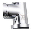 Flexible Round Kitchen Sink Mixer Tap Gooseneck Swivel