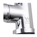 Round Brass Chrome 360 Degree Swivel Kitchen Sink Mixer Tap