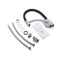 Flexible Round Kitchen Sink Mixer Tap Gooseneck Swivel