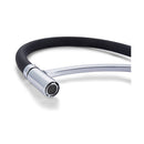 Flexible Round Kitchen Sink Mixer Tap Gooseneck Swivel
