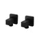 Turn Washing Machine Stop Tap Wall Mounted Solid Brass Black