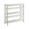 Lucas 3 Tier Bookshelf White