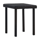 Garden Tea Table 40X40X40 Cm Poly Rattan