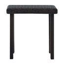Garden Tea Table 40X40X40 Cm Poly Rattan