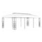 Gazebo Marquee 6X3 M Polyester With Pa Coating