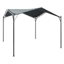 Gazebo Pavilion Tent Canopy 3X3 M Steel Anthracite