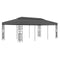 Gazebo 3X6 M Anthracite And Black
