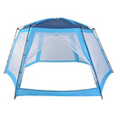 Pool Tent Fabric 590X520X250 Cm Blue