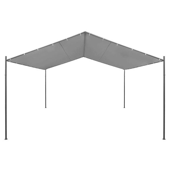 Garden Gazebo Steel 400X400X260 Cm Anthracite