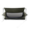 King Single Swag Camping Swags Canvas Dome Tent Free Standing Grey