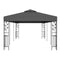 Gazebo 3X6 M Anthracite And Black