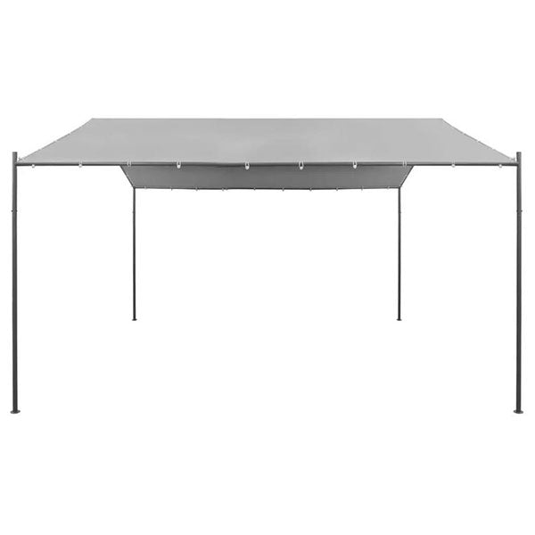 Garden Gazebo Steel 400X400X260 Cm Anthracite