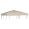 Gazebo Top Cover Polyester Fabric 3X3 M